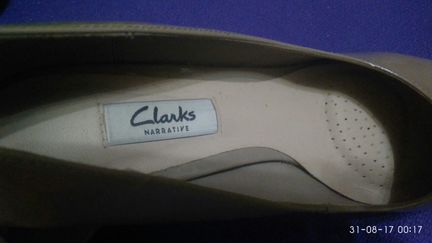 Кожаные туфли лодочки Clarks Narrative
