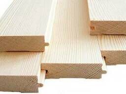 Шпунтованная доска 36*140 хвоя А