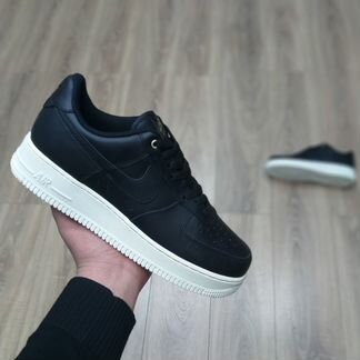 Nike Air Force 1 мужские чёрные новые