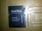 Адаптер SanDisk для карты памяти microSD новый
