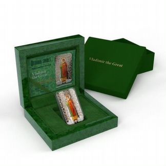 Ниуэ 2014 владимир великий серебро 999 унция