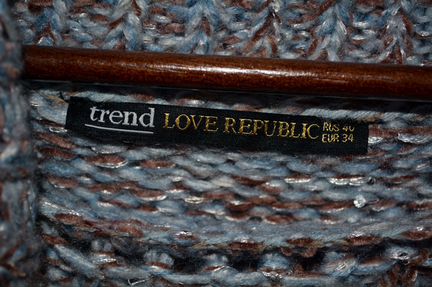 Зимняя кофта Love Republic с блестяшками
