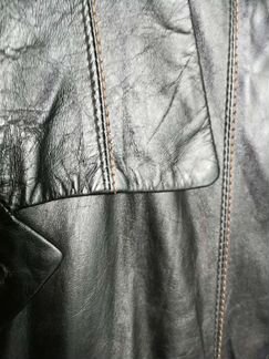 Куртка - пиджак (бушлат) кожанный