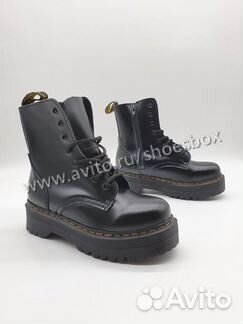 Ботинки Мартенс высокие на шнуровке