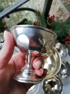 Винтажный набор для десерта / креманки