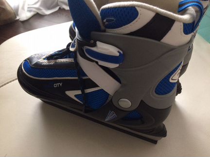 Коньки ледовые 38-41размер Maxciti