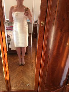 Свадебное платье To Be Bride с накидкой 44-46 разм