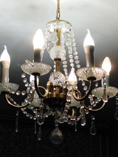 Люстра хрустальная