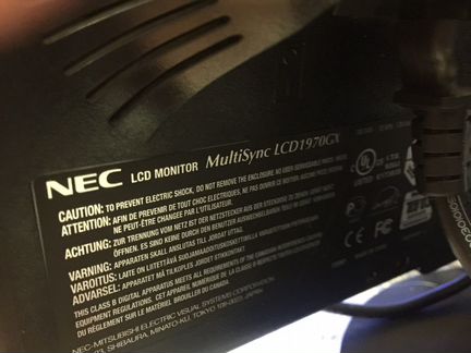 Монитор NEC