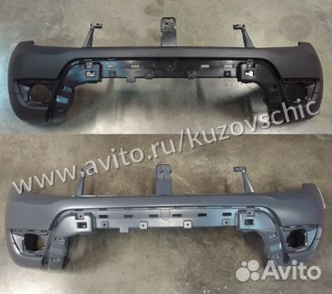 Бампер передний Рено Дастер рестайлинг с 2015 года