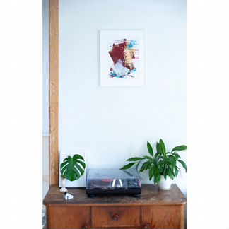 Абстрактные рисунки для интерьера, акрил 29*40 см