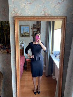 Платье чёрное Max Mara r. 46