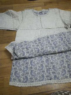 Ватник льняной новый