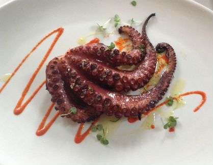 Осьминог щупальцы копченные