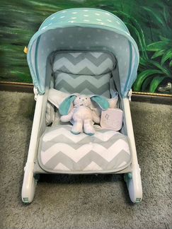 Шезлонг люлька Happy Baby Bouncer новый