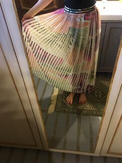 Юбка длинная плиссе Италия