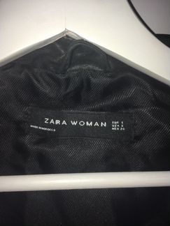 Кожаная куртка Zara