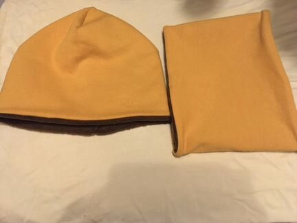 Комплект шапка, шарф