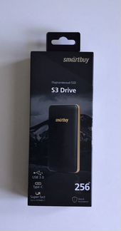 Внешний (портативный) SSD Smartbuy S3 256 GB