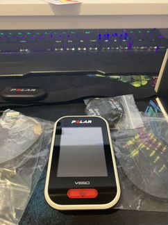 Велокомпьютер polar v650 + cadence sensor + speed