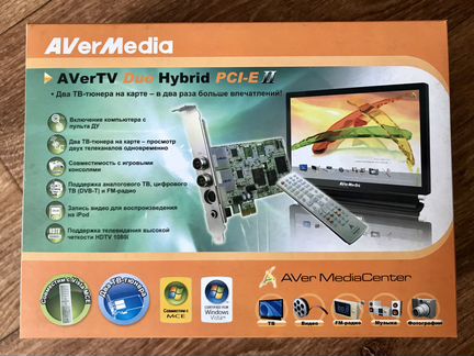 Тв-тюнер avertv Duo Hybrid PCI-E II