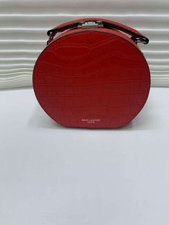 Новая женская сумка Saint Laurent красная