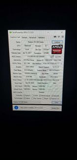 Видеокарта XFX RX580 8GB