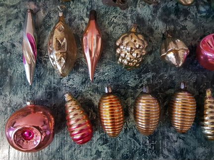 Елочные игрушки СССР