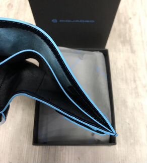 Мужское кожаное портмоне Piquadro Blue Square