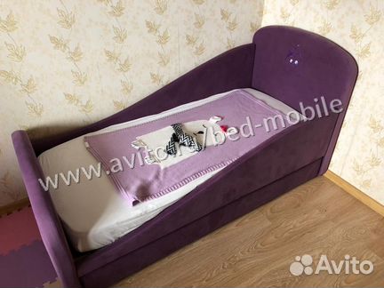 Кроватка с мягкими бортиками Теди