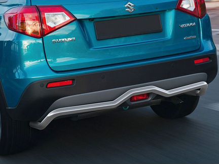 Защита бампера на Сузуки Витара