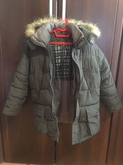 Куртка зимняя пуховик 8-9лет