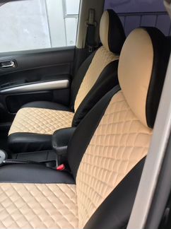 Модельные чехлы Ниссан Икстрейл из экокожи