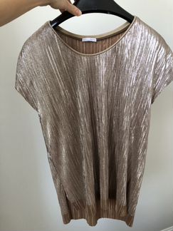 Золотой топ Zara