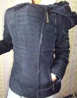 Куртка зимняя с натуральным мехом женская 50р