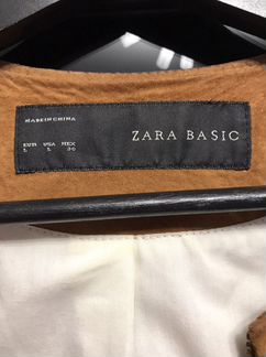 Куртка замшевая Zara