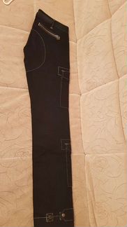 Джинсы женские Ralph Lauren в молниях, заклепках
