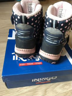 Зимние мембранные ботинки indigo kids