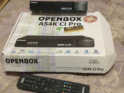 Ресивер Openbox as4k ci pro