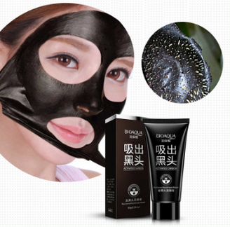 Чёрная маска bioaqua