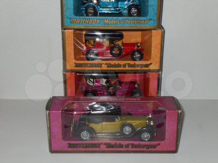 Модели Matchbox MoY, Corgi, Dinky