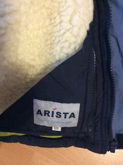 Куртка зимняя с овечьей подстежкой р 128