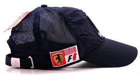 Бейсболка Ferrari с сеткой сзади Формула 1