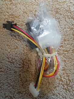 Переходники блока питания: SATA, Molex, 6PIN
