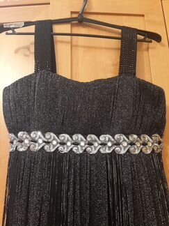 Чёрное вечернее платье