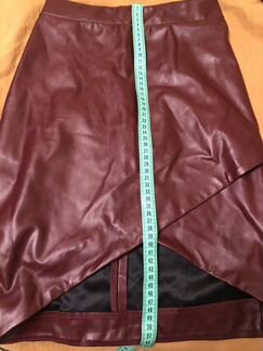 Юбка новая искусственная кожа