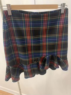 Юбка zara в клетку