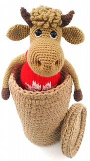 Вязанный бычок