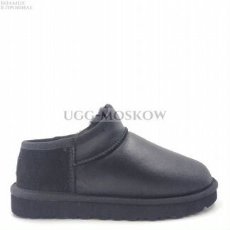 Угги Ugg Ultra Mini Tasman Metallic Black Ар-N819