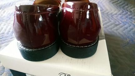 Лоферы, натуральная кожа